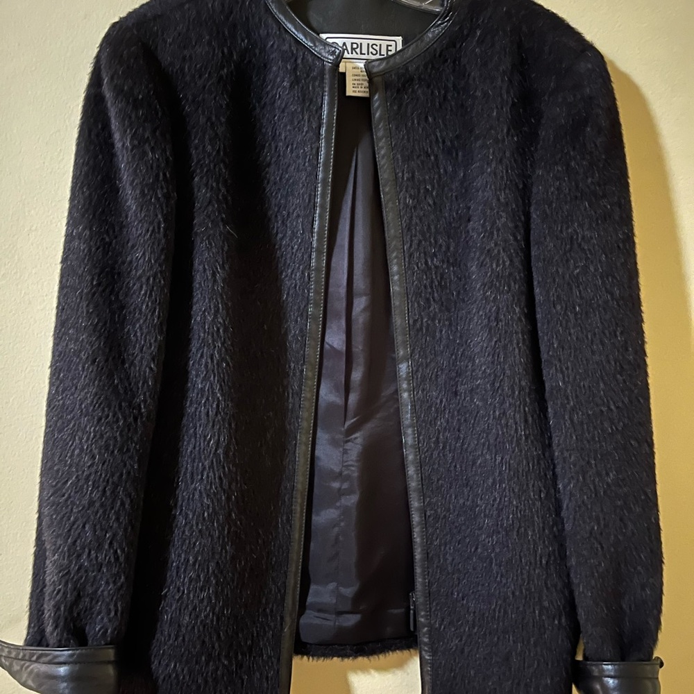 Carlisle alpaca wool jacket